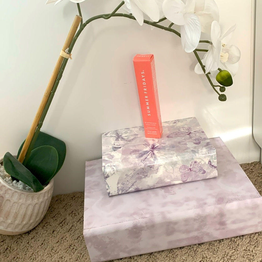 Birthday cake summer Fridays lip butter balm discontinued